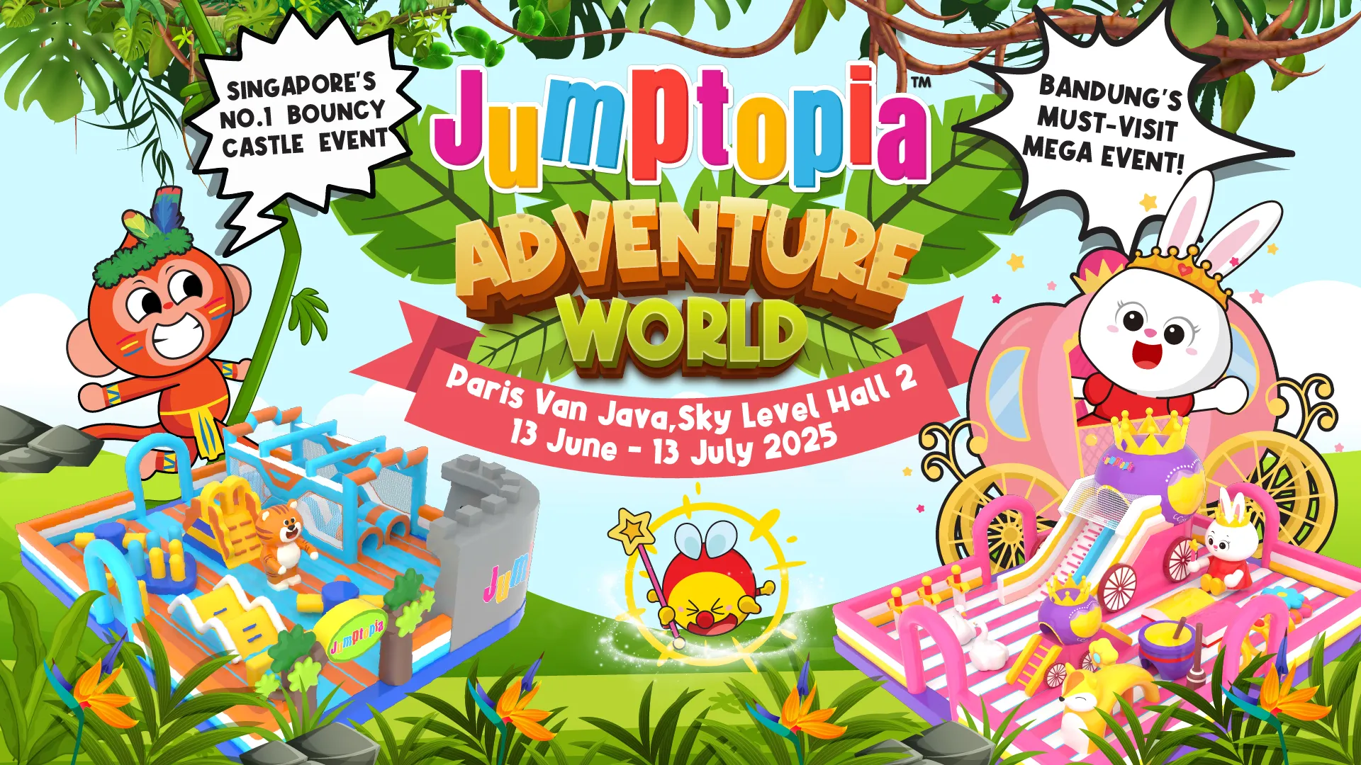 Jumptopia Adventure World Key Visual